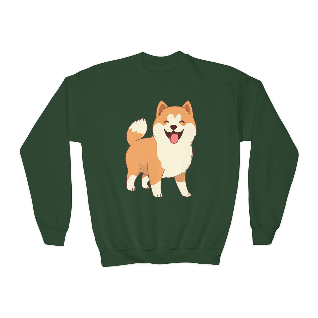 Cozy Kids Shiba Inu Dog Sweatshirt
