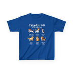 Kids 'Things I Do In My Spare Time' Dog T-Shirt
