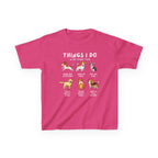 Kids 'Things I Do In My Spare Time' Dog T-Shirt