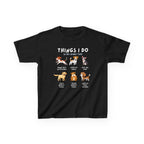 Kids 'Things I Do In My Spare Time' Dog T-Shirt