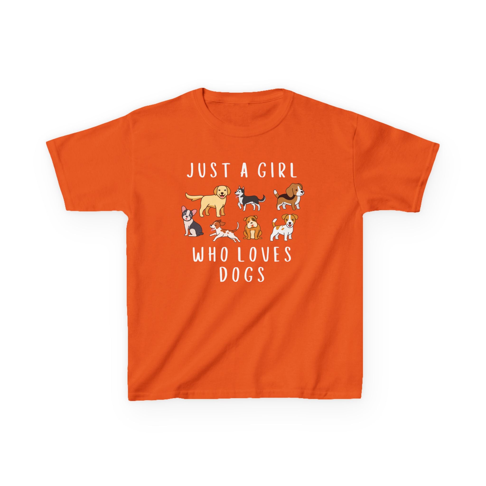 Girls 'Just A Girl Who Loves Dogs' T-Shirt