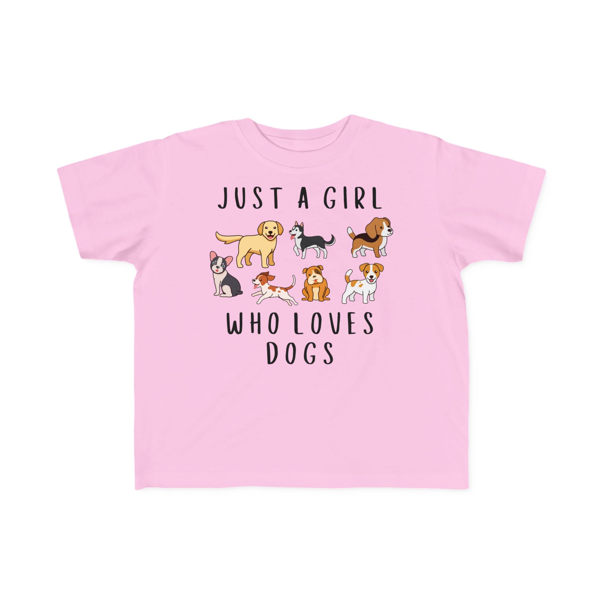 Girls 'Just A Girl Who Loves Dogs' T-Shirt