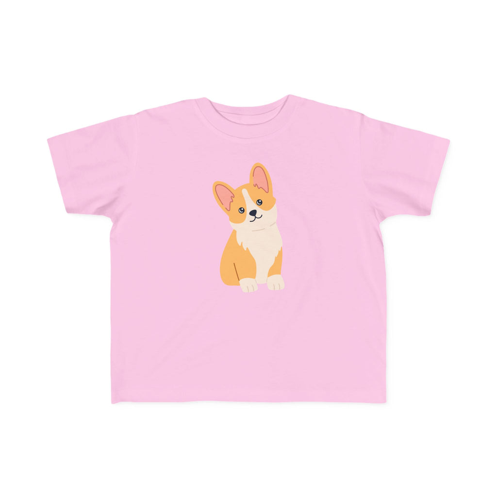 Toddler & Kids Corgi Dog T-Shirt – Playful and Comfortable Youth Tee