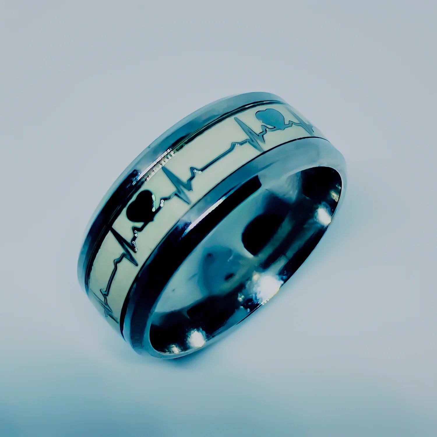 Luminous Heartbeat Nurse Ring