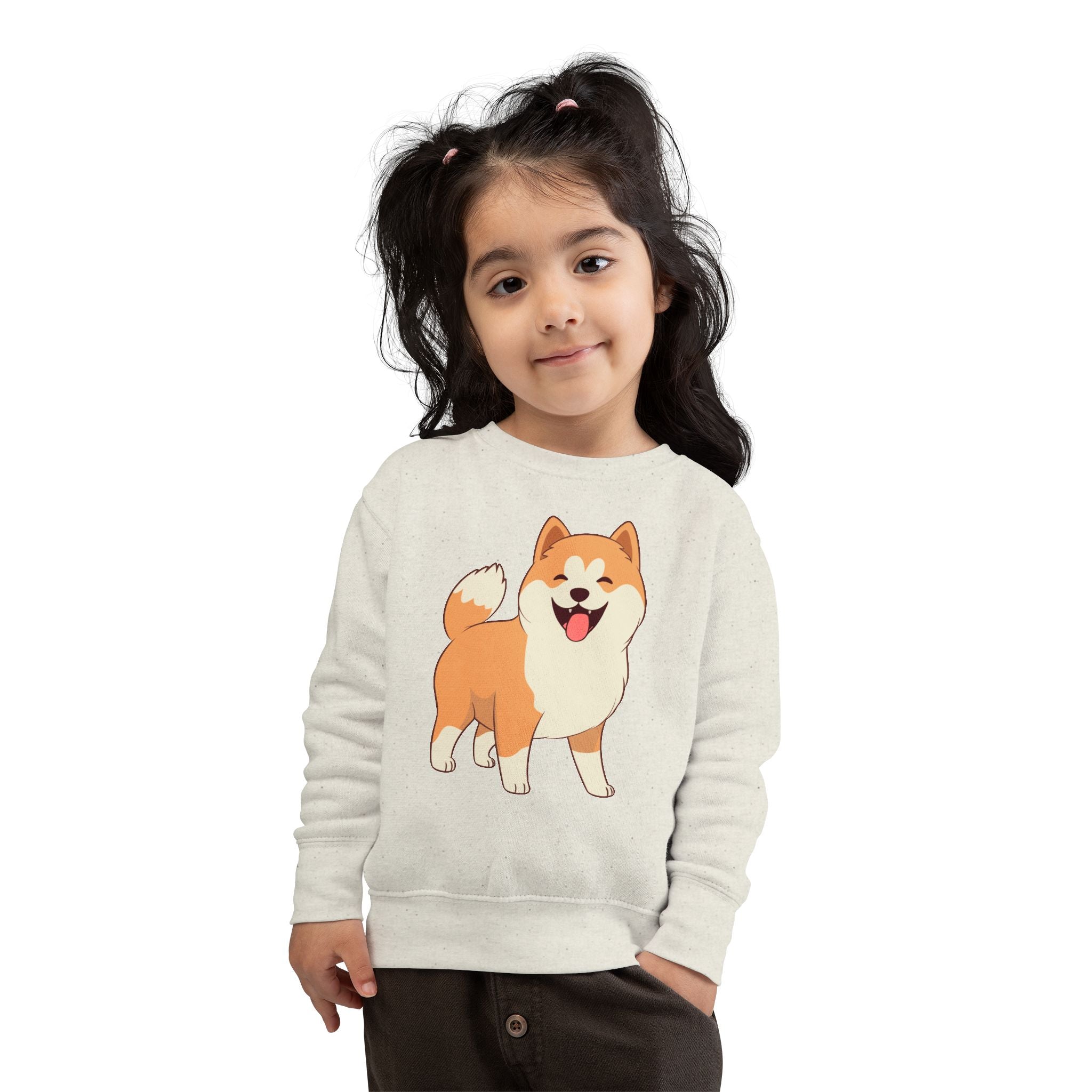 Cozy Kids Shiba Inu Dog Sweatshirt