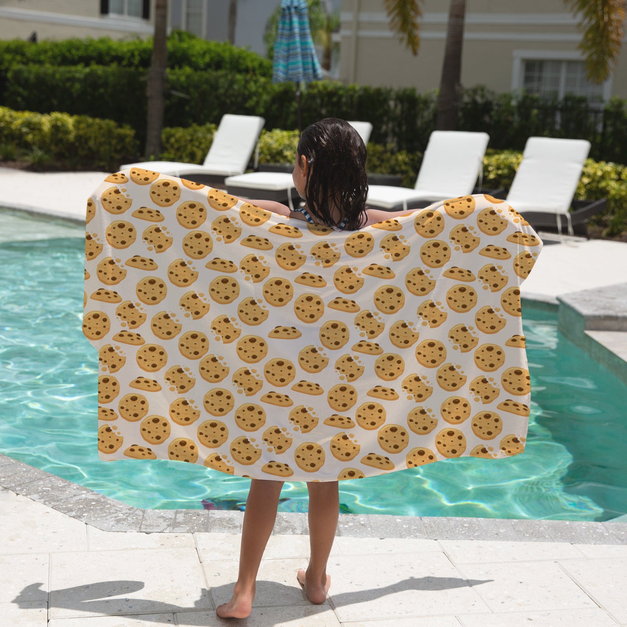 Kids Chocolate Chip Cookies Towel