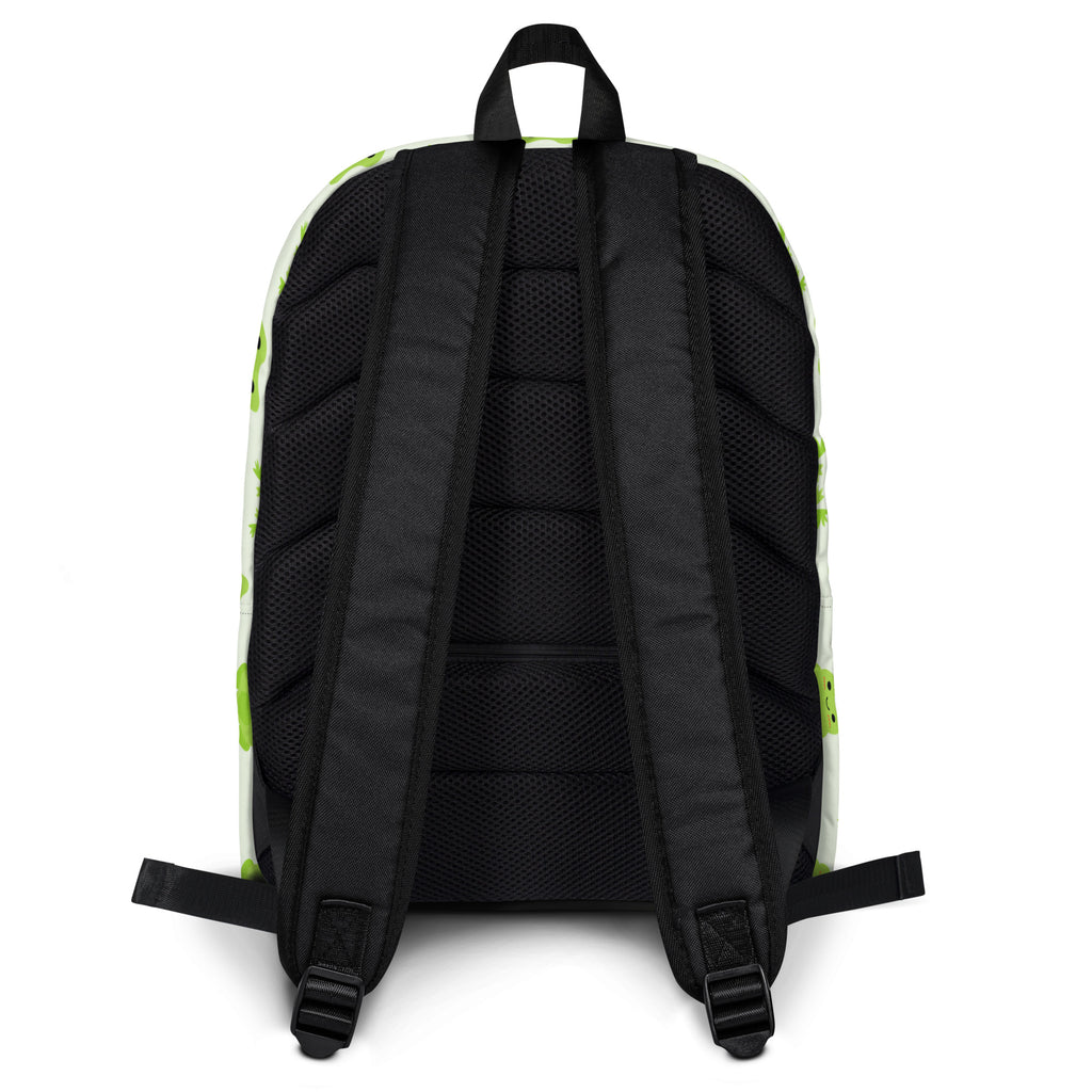 Kids Green Frog Backpack