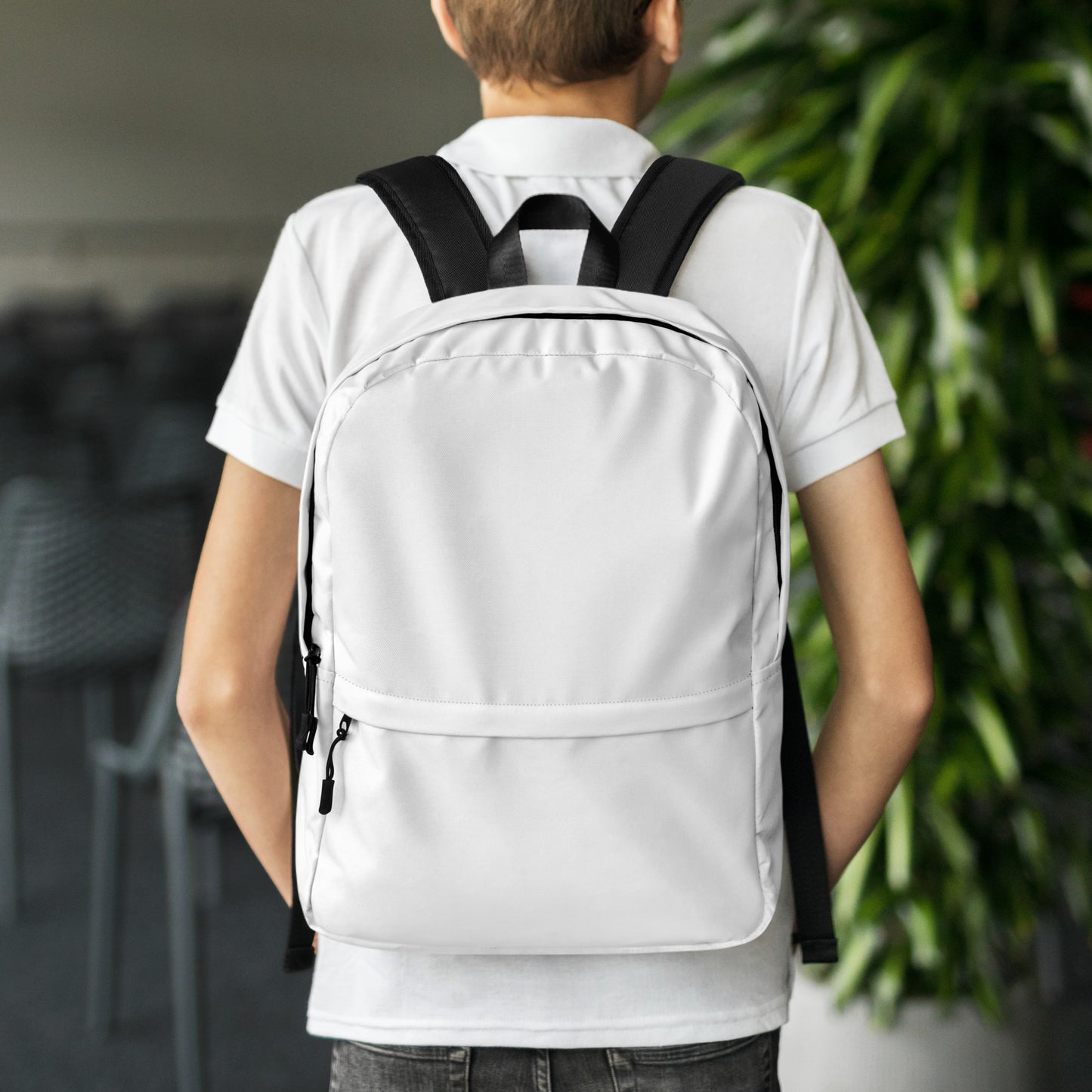 Kids White Backpack