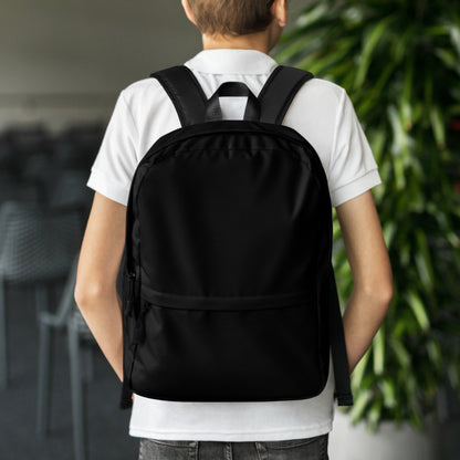 Kids Black Backpack