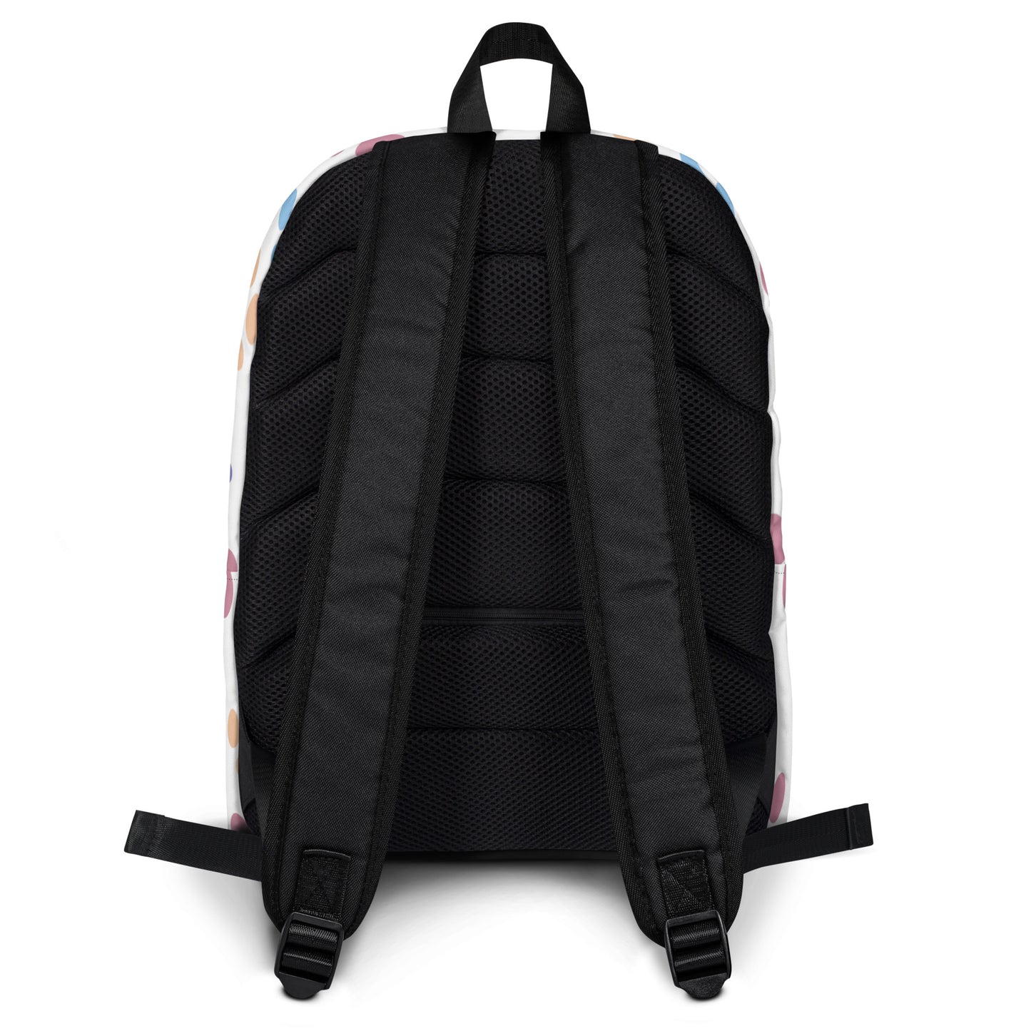 Kids Colorful Paw Print Backpack