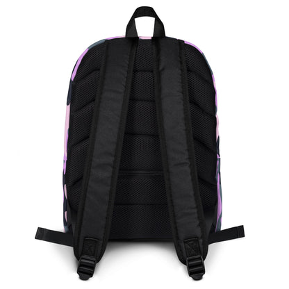 Girls Purple Camouflage Backpack