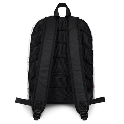 Girls Paw Print Cat Backpack