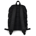 Kids Black Paw Print Backpack