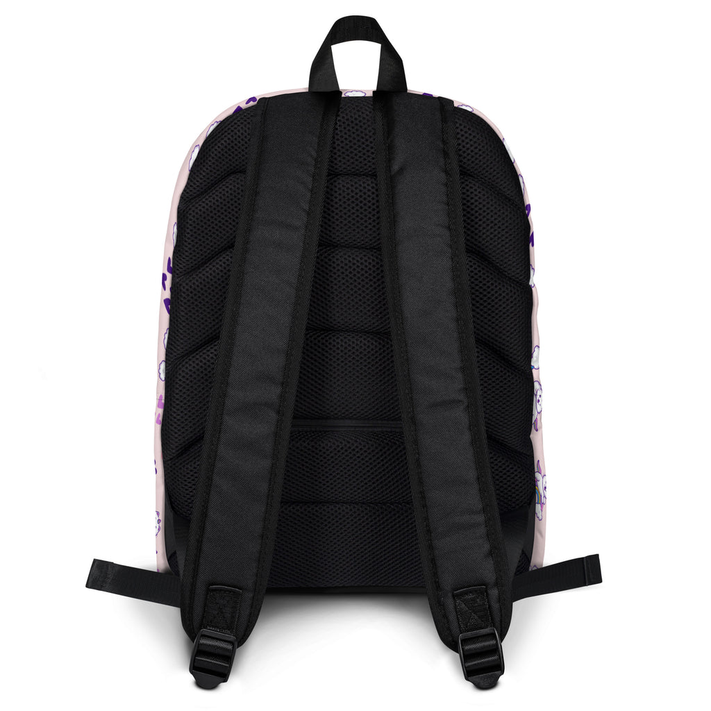Girls Pink Caticorn Backpack - Water-Resistant School Bag With Adjustable Padded Straps & Breathable Mesh Back