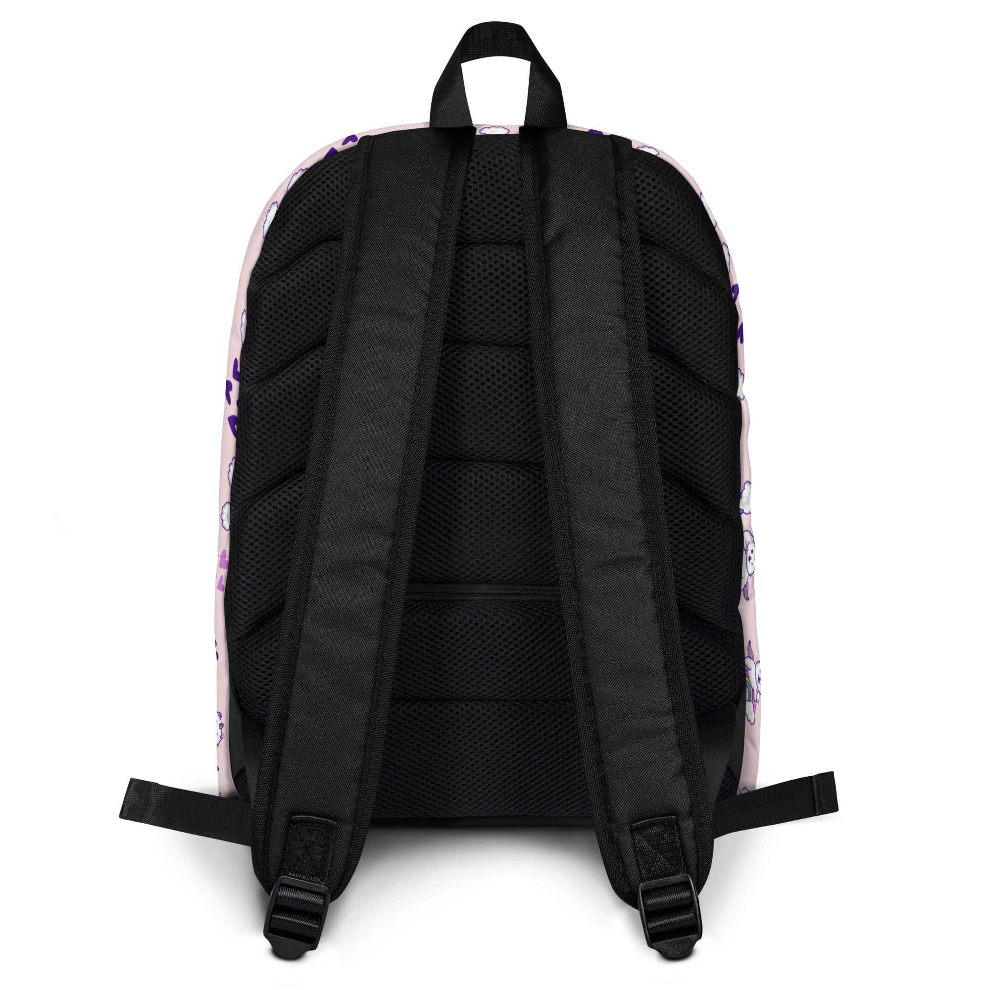 Girls Pink Caticorn Backpack - Water-Resistant School Bag With Adjustable Padded Straps & Breathable Mesh Back