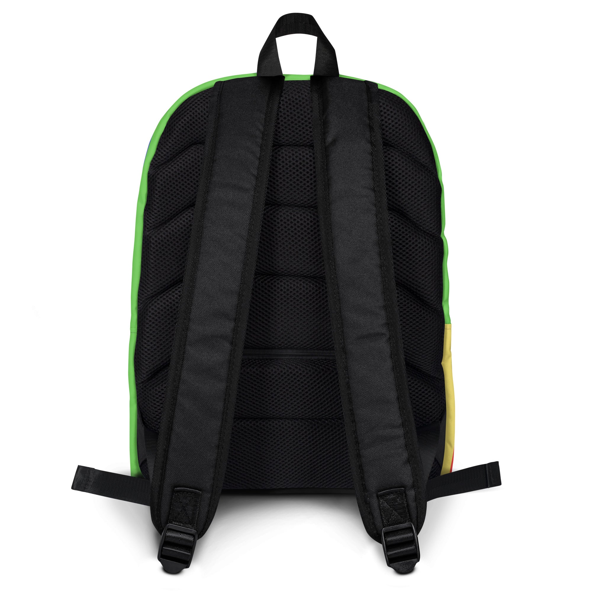 Kids Colorful Striped Backpack - Water-Resistant School Bag With Adjustable Padded Straps & Breathable Mesh Back