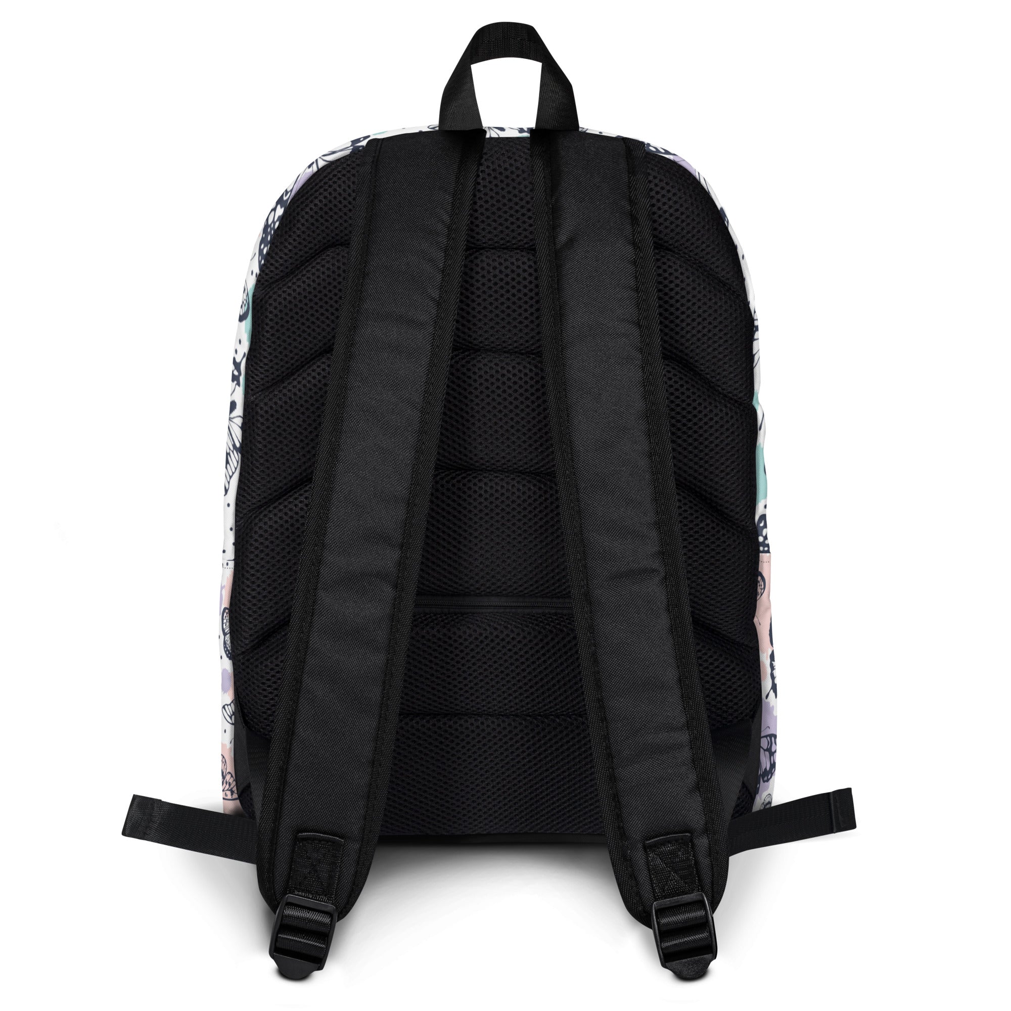 Girls Butterfly Backpack - Water-Resistant School Bag With Adjustable Padded Straps & Breathable Mesh Back