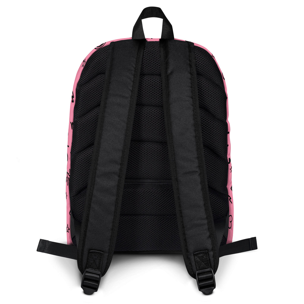 Girl Power Kids Backpack - Water-Resistant School Bag With Adjustable Padded Straps & Breathable Mesh Back