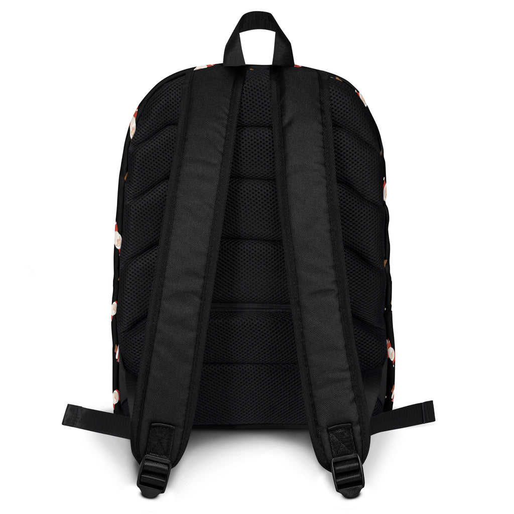 Kids Santa Backpack - Water-Resistant School Bag With Adjustable Padded Straps & Breathable Mesh Back