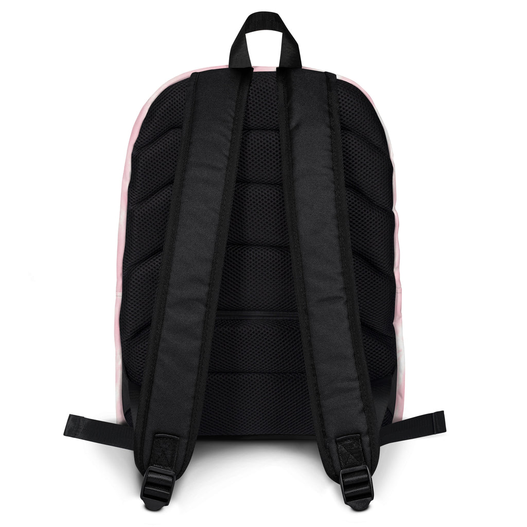 Girls Pink Tie Dye Backpack - Water-Resistant School Bag With Adjustable Padded Straps & Breathable Mesh Back