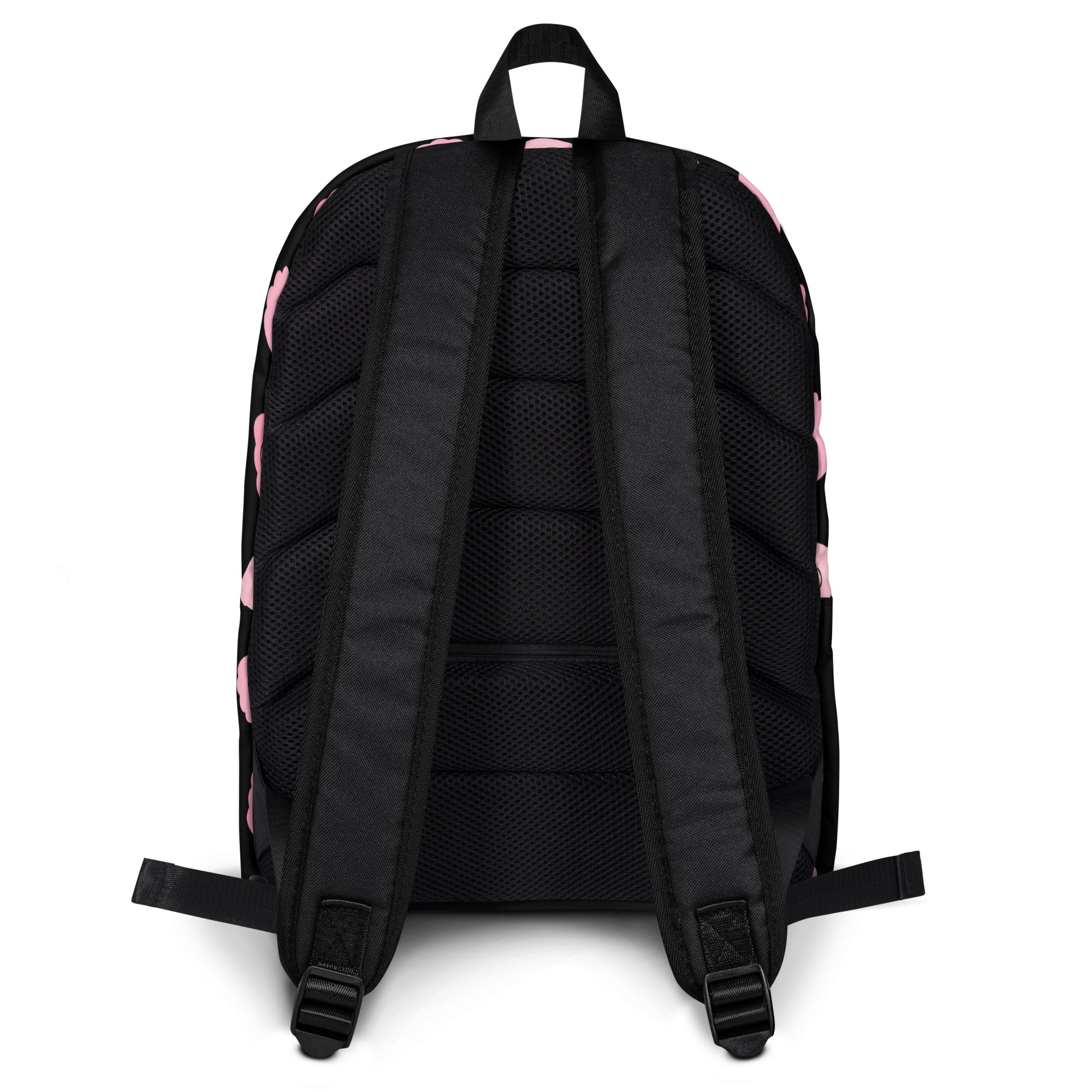 Girls Pink Pumpkins Halloween Backpack - Water-Resistant School Bag With Adjustable Padded Straps & Breathable Mesh Back
