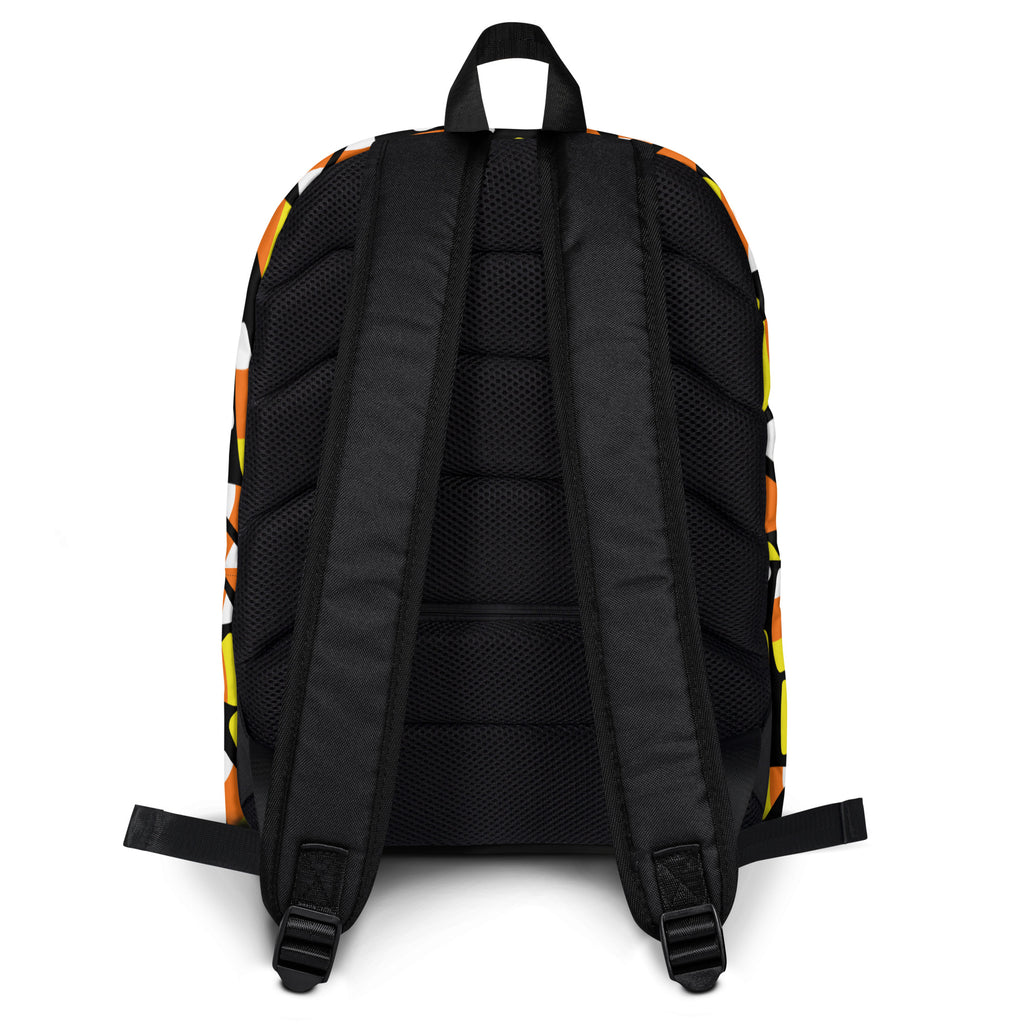 Kids Candy Corn Backpack - Water-Resistant School Bag With Adjustable Padded Straps & Breathable Mesh Back