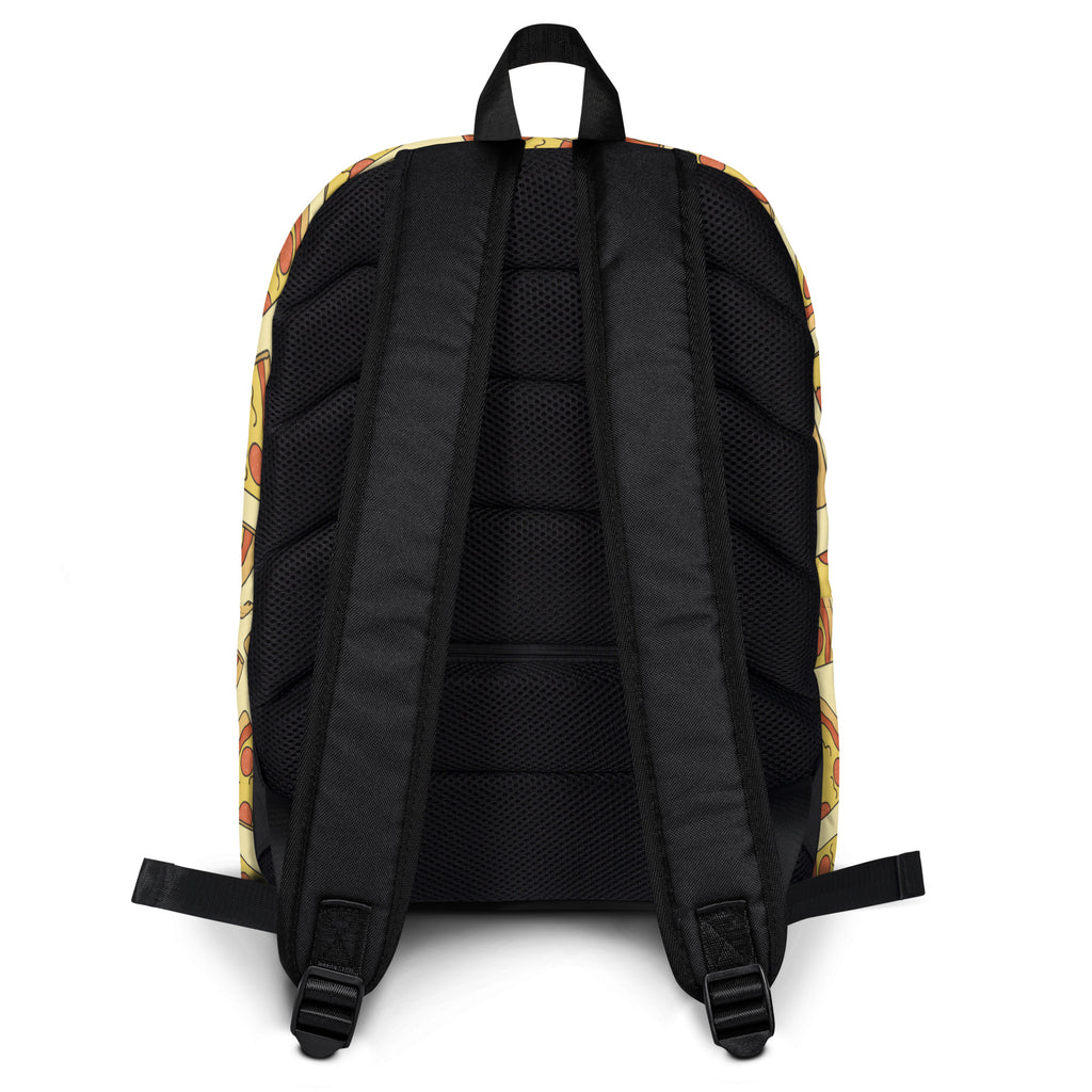 Kids Pizza Slice Backpack - Water-Resistant School Bag With Adjustable Padded Straps & Breathable Mesh Back