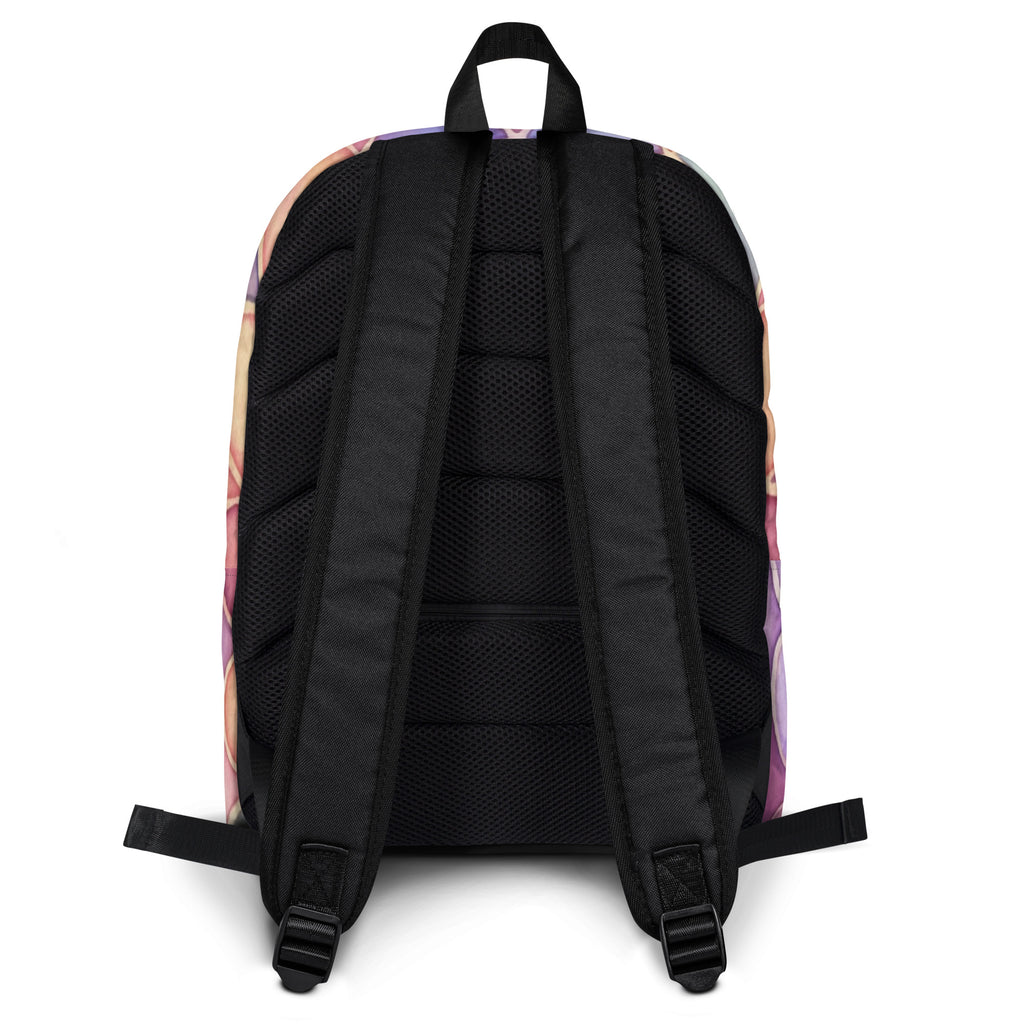 Girls Watercolor Mermaid Backpack - Water-Resistant School Bag With Adjustable Padded Straps & Breathable Mesh Back
