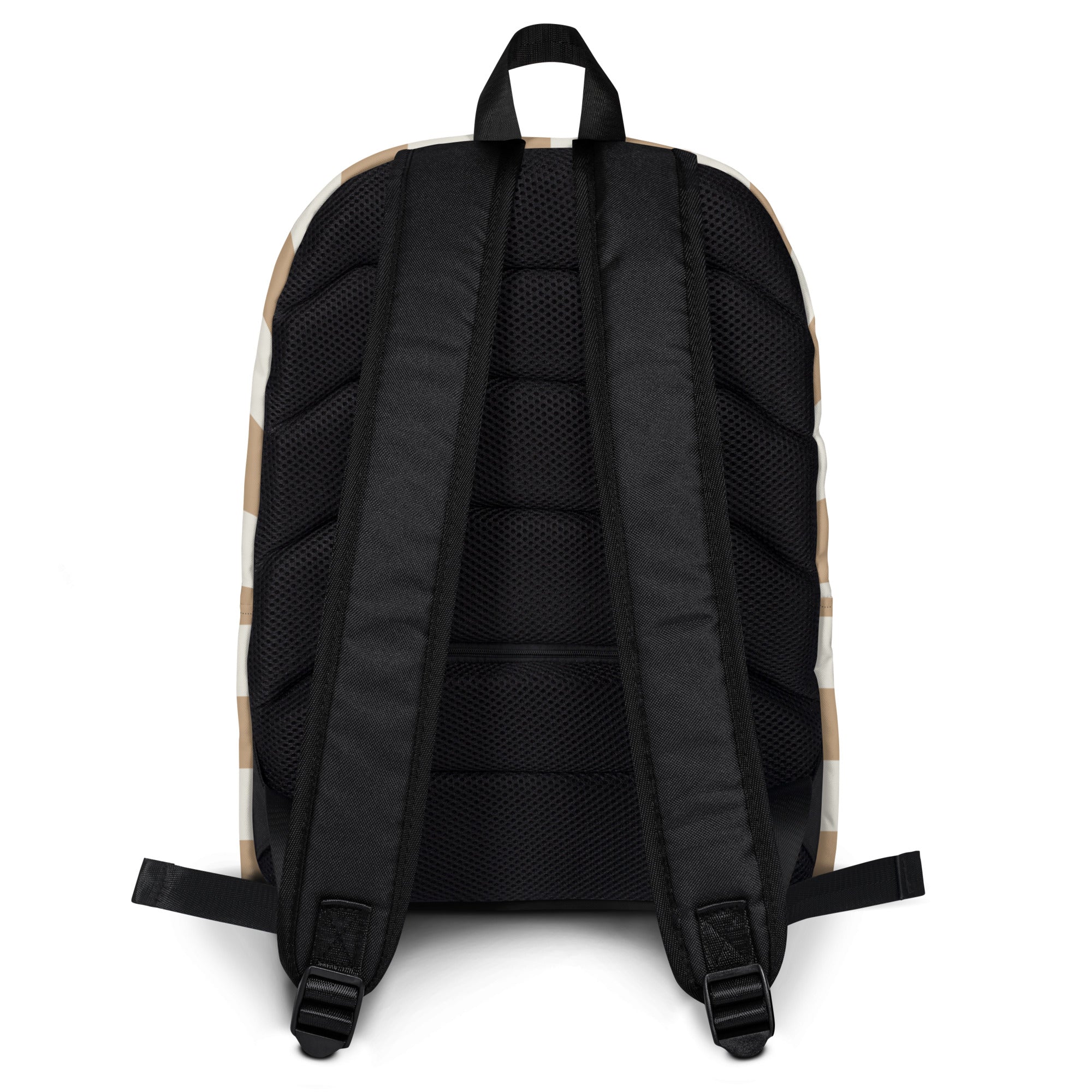 Kids Neutral Checkerboard Backpack - Water-Resistant School Bag With Adjustable Padded Straps & Breathable Mesh Back