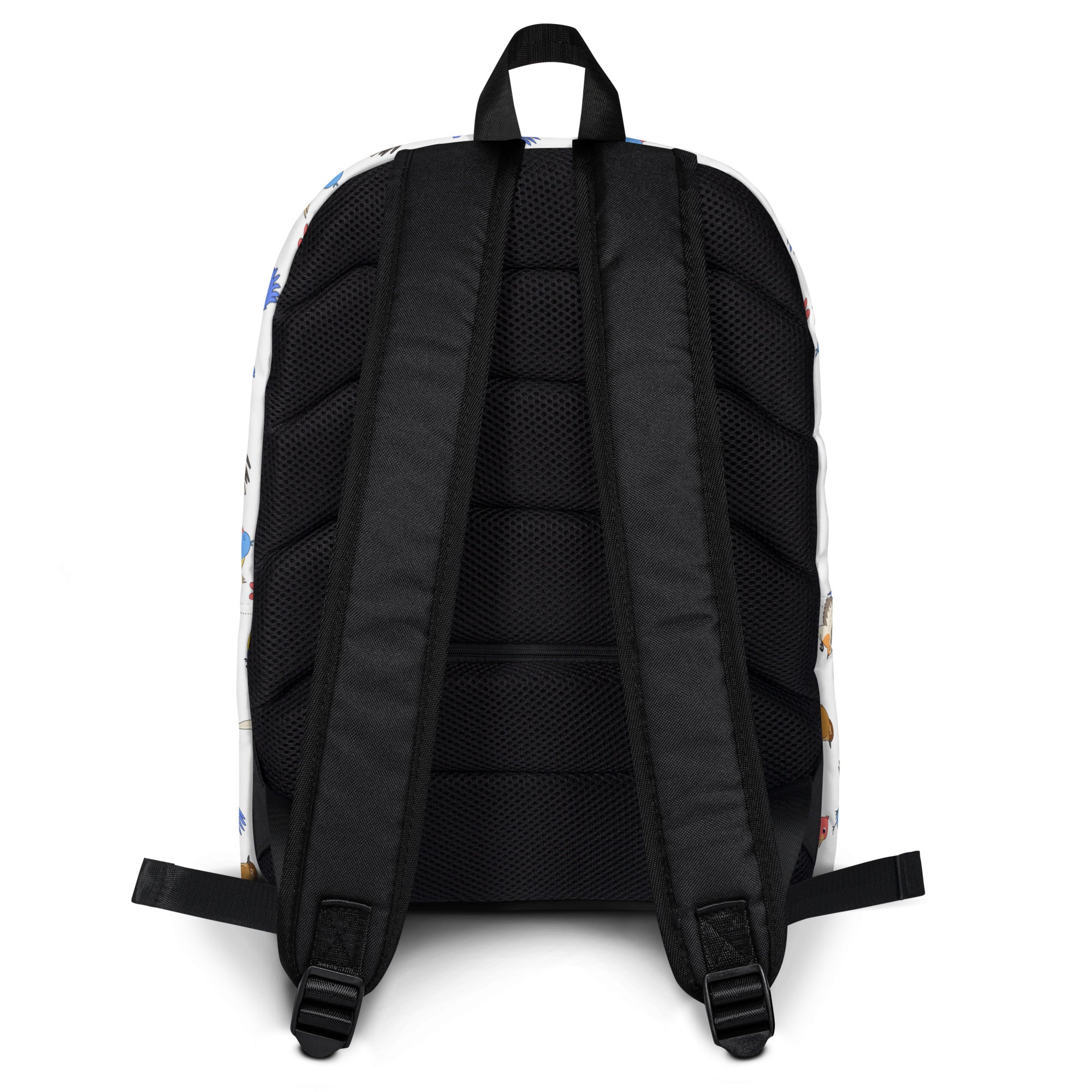 Kids Colorful Bird Backpack - Water-Resistant School Bag With Adjustable Padded Straps & Breathable Mesh Back