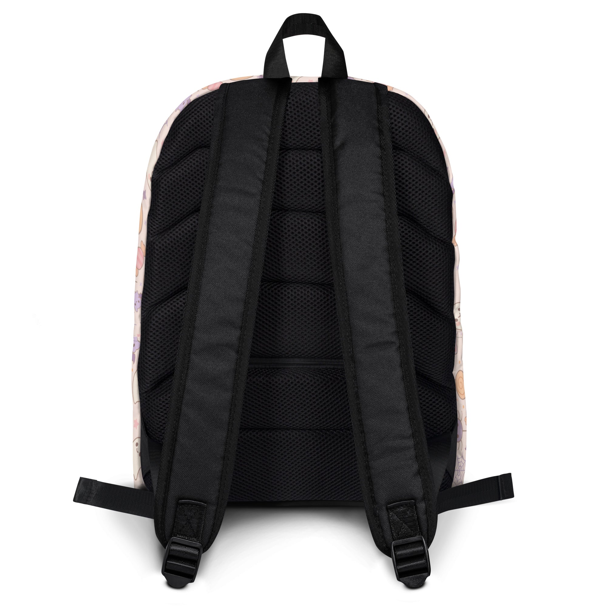 Girls Pastel Halloween Backpack - Water-Resistant School Bag With Adjustable Padded Straps & Breathable Mesh Back