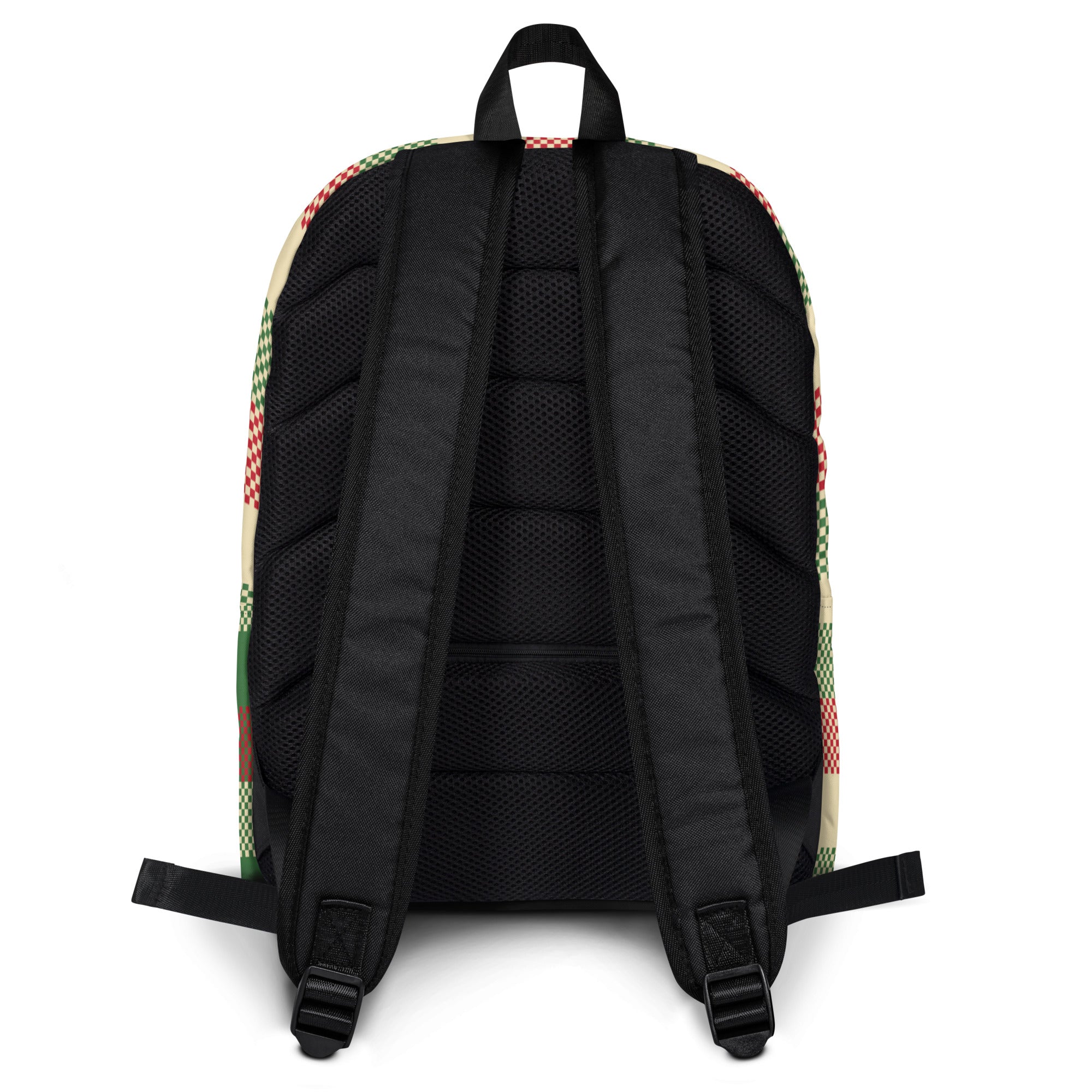 Kids Christmas Plaid Backpack - Water-Resistant School Bag With Adjustable Padded Straps & Breathable Mesh Back
