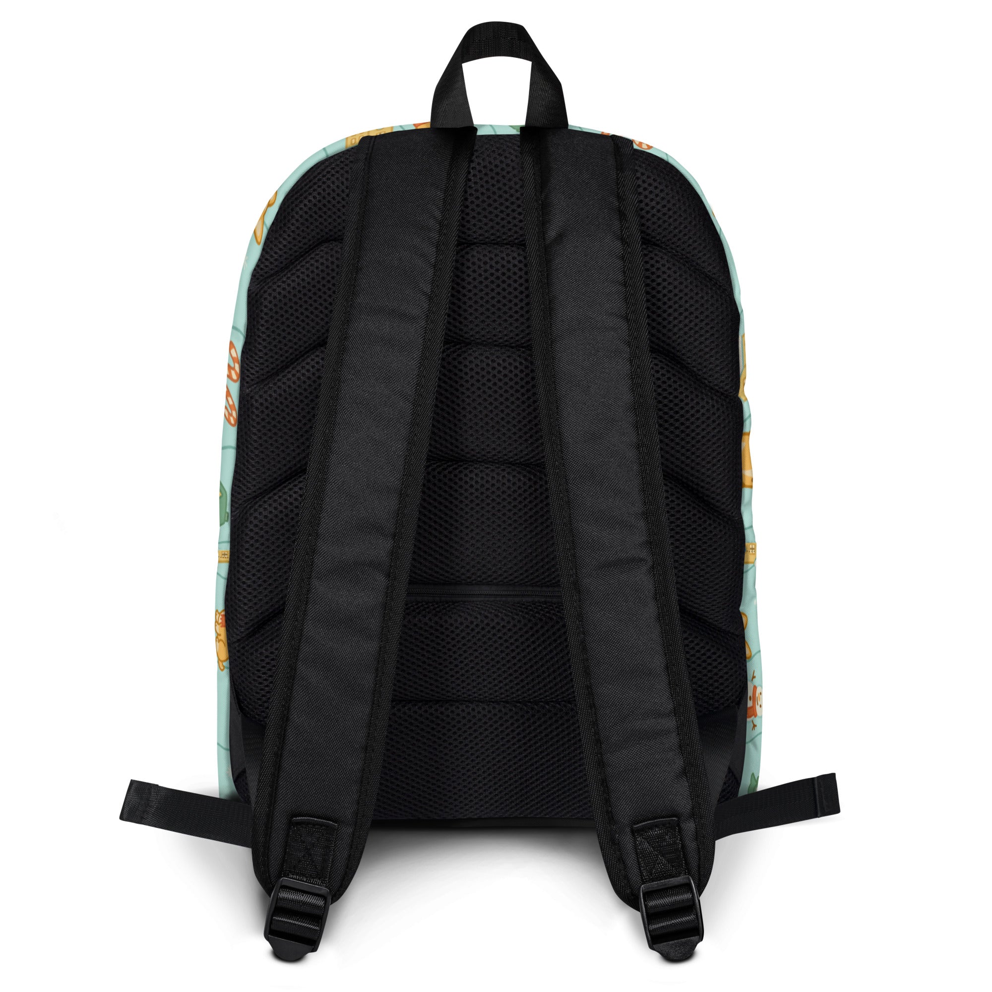 Kids Corgi Winter Winderland Backpack - Water-Resistant School Bag With Adjustable Padded Straps & Breathable Mesh Back