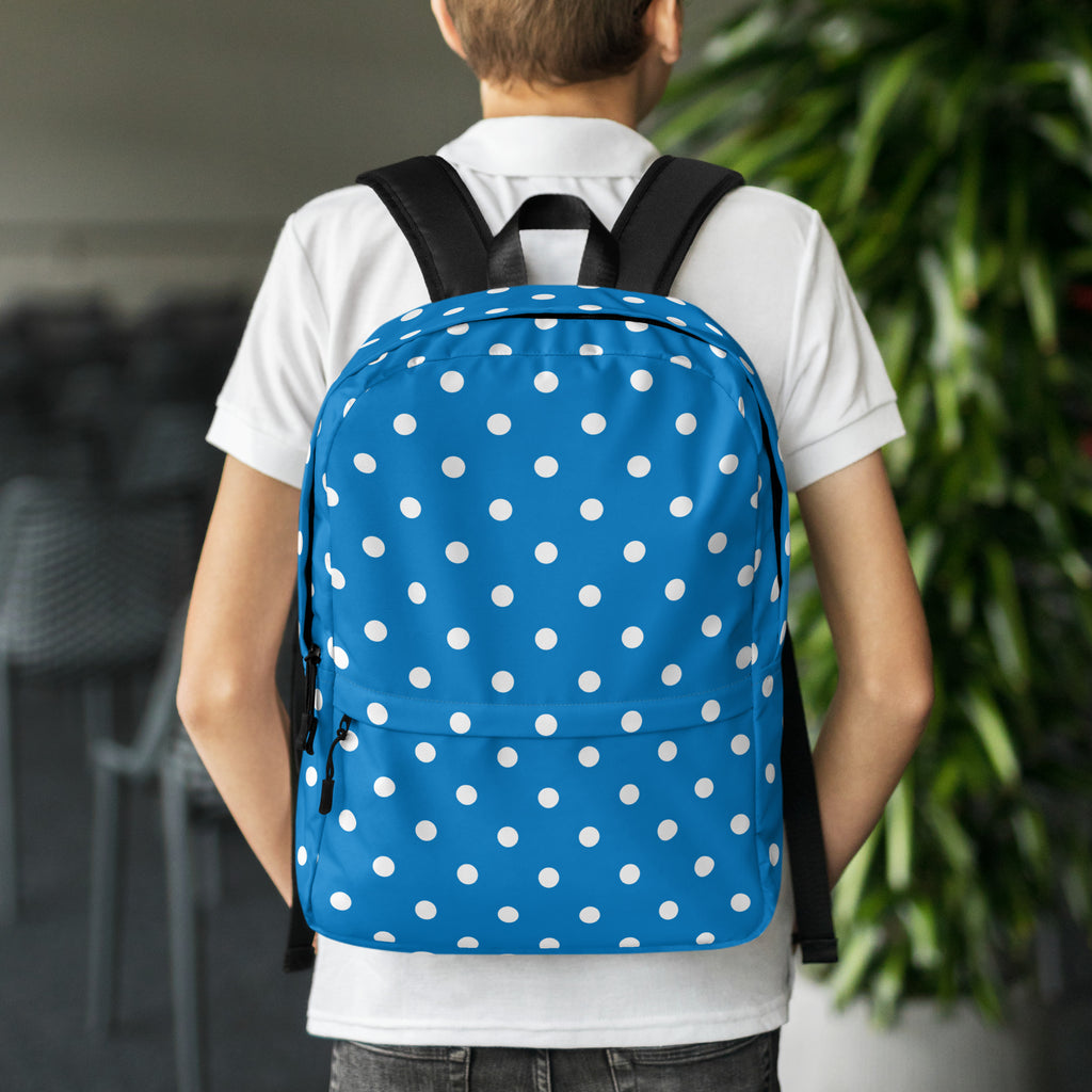 Kids Royal Blue Backpack - Water-Resistant School Bag With Adjustable Padded Straps & Breathable Mesh Back