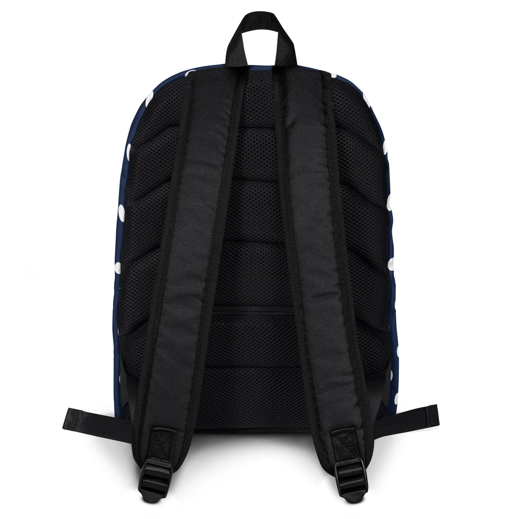 Kids Navy Backpack - Water-Resistant School Bag With Adjustable Padded Straps & Breathable Mesh Back