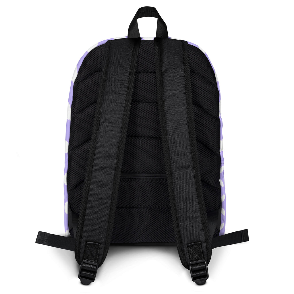 Girls Purple Bunny Backpack - Water-Resistant School Bag With Adjustable Padded Straps & Breathable Mesh Back