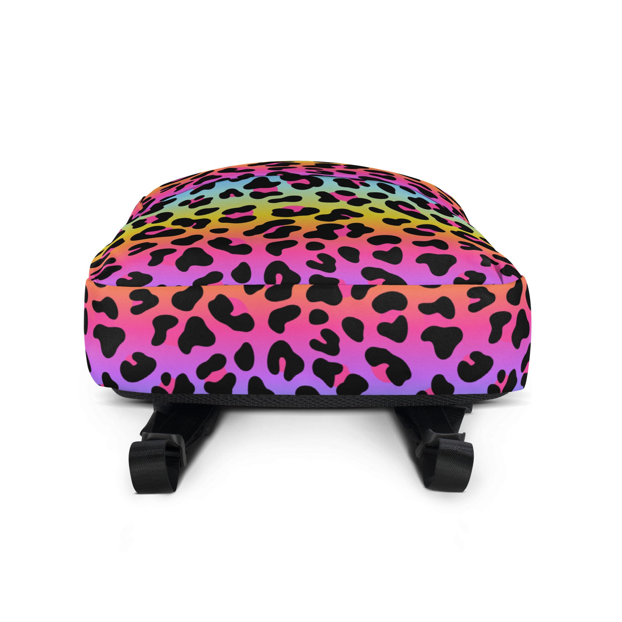 Girls Rainbow Leopard Backpack