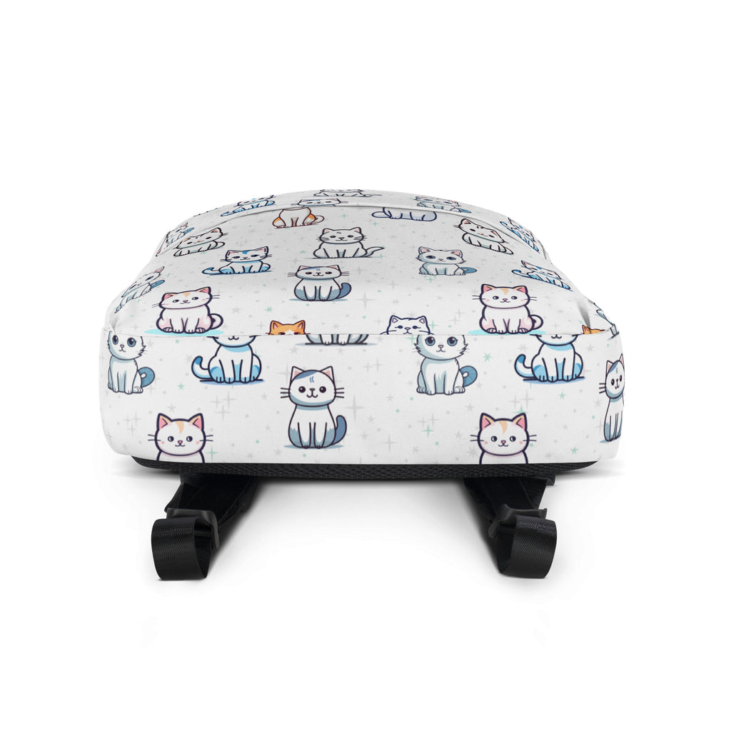 Girls Cat Pattern Backpack