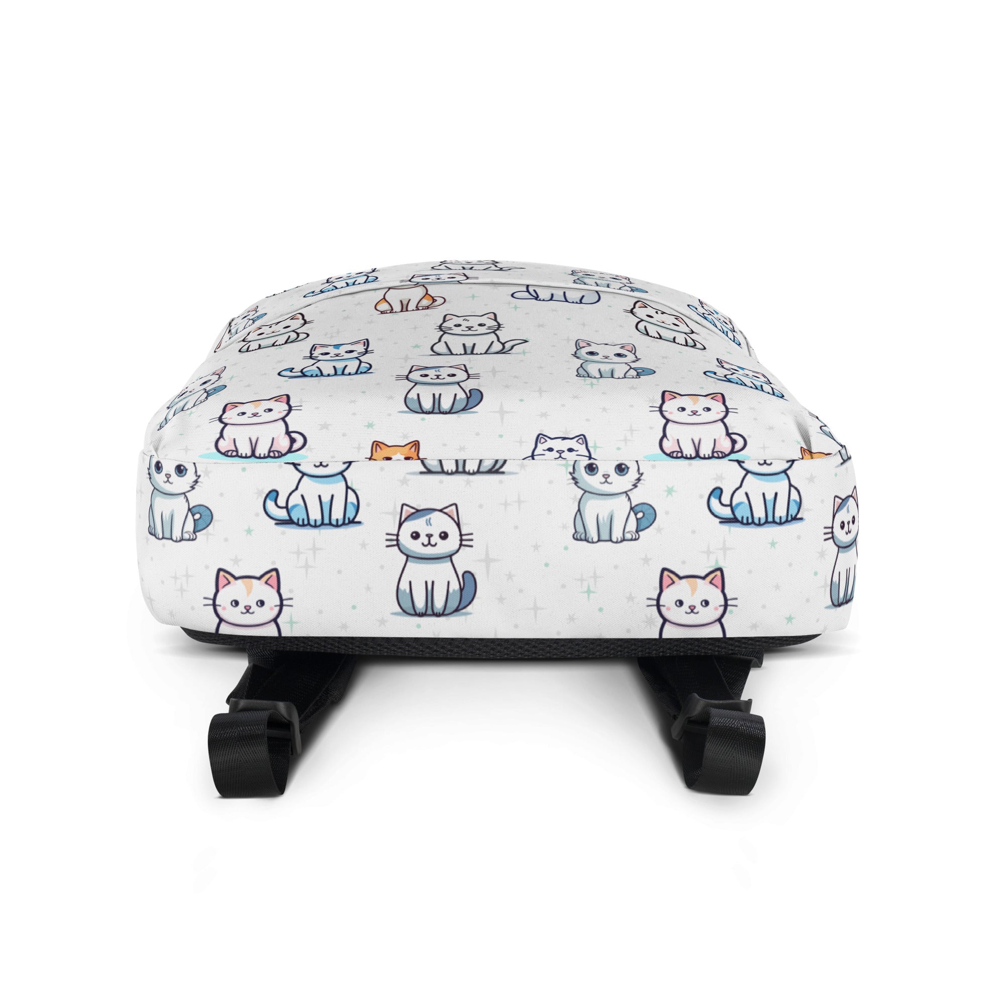 Girls Cat Pattern Backpack