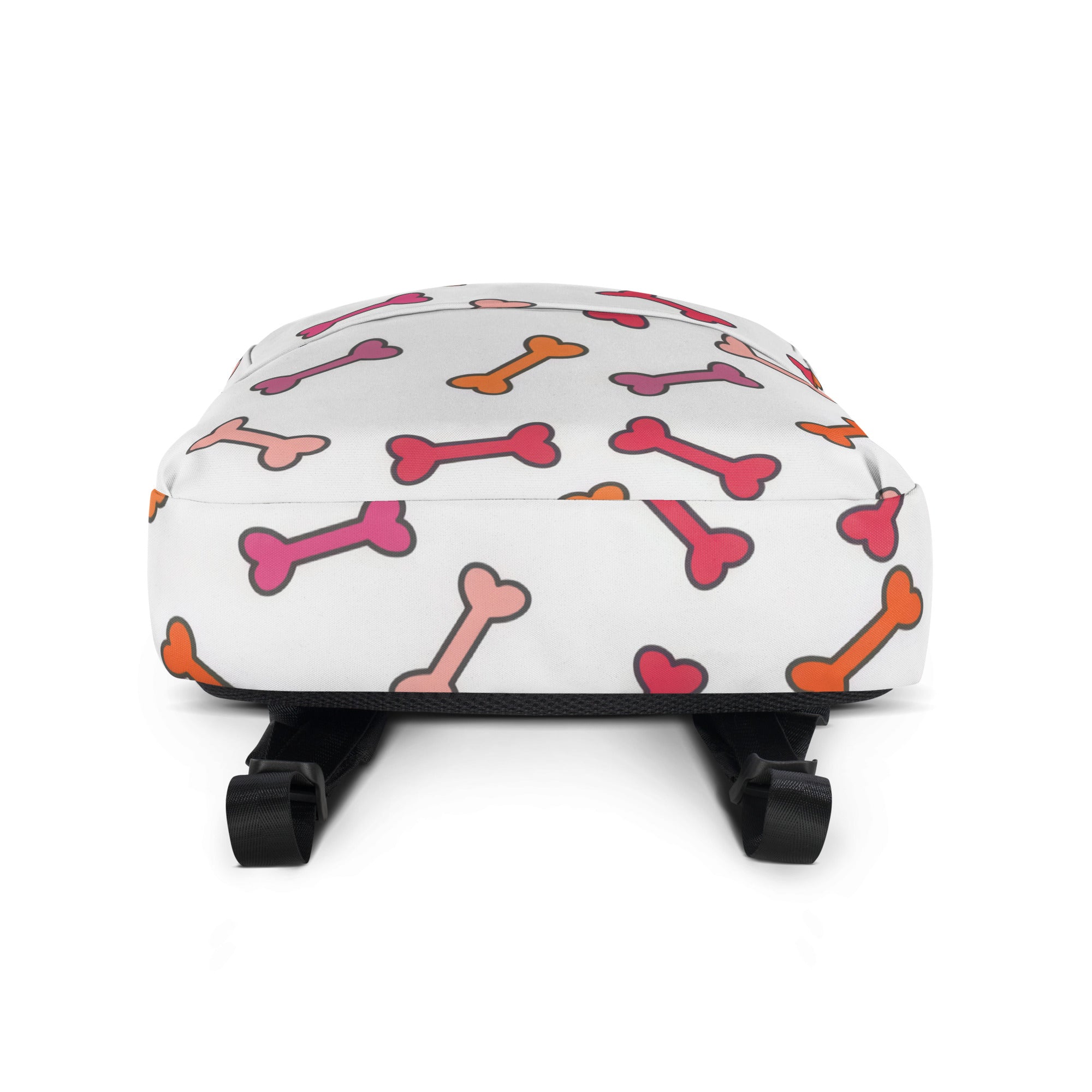 Girls Colorful Dog Bone Backpack