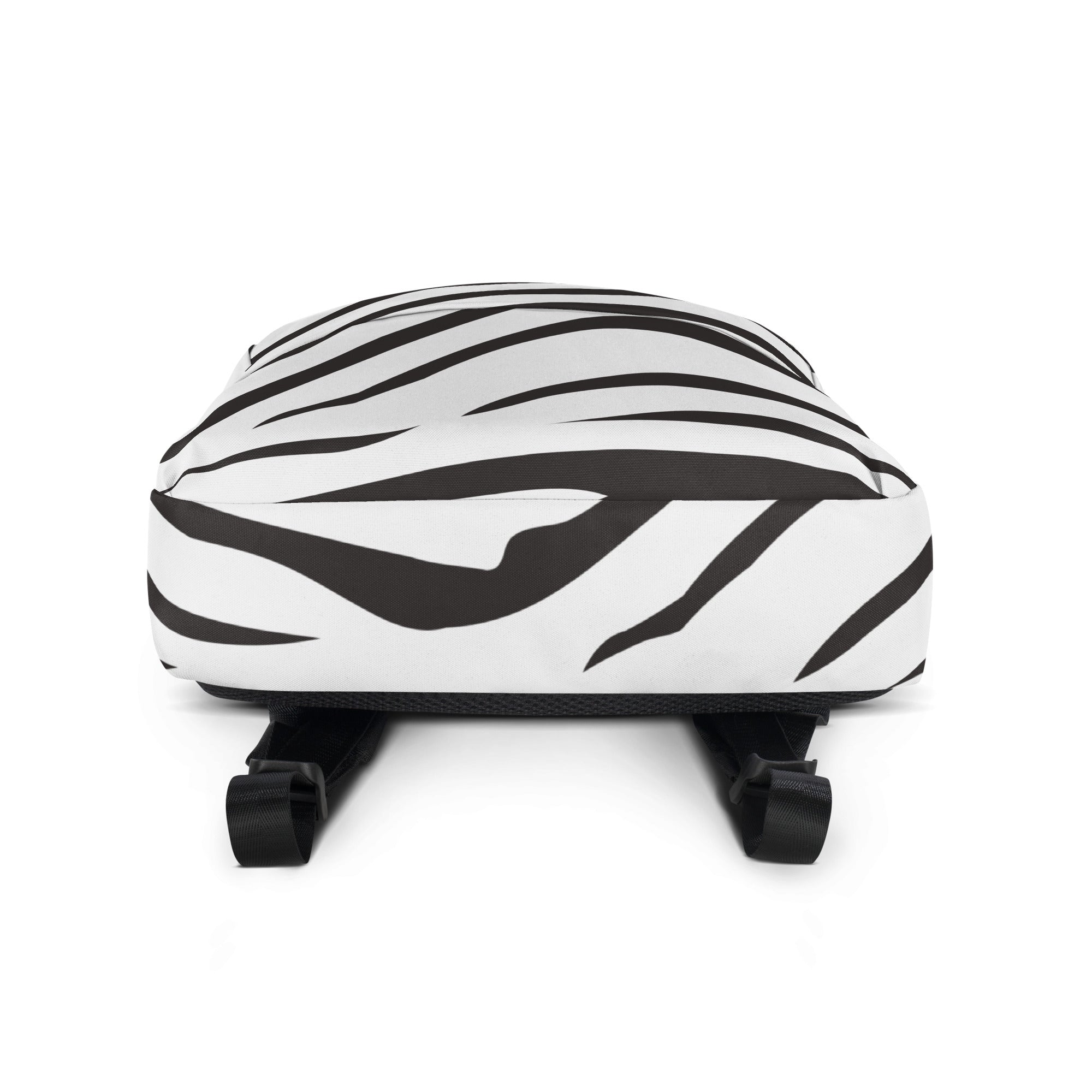 Kids Zebra Print Backpack - Water-Resistant School Bag With Adjustable Padded Straps & Breathable Mesh Back