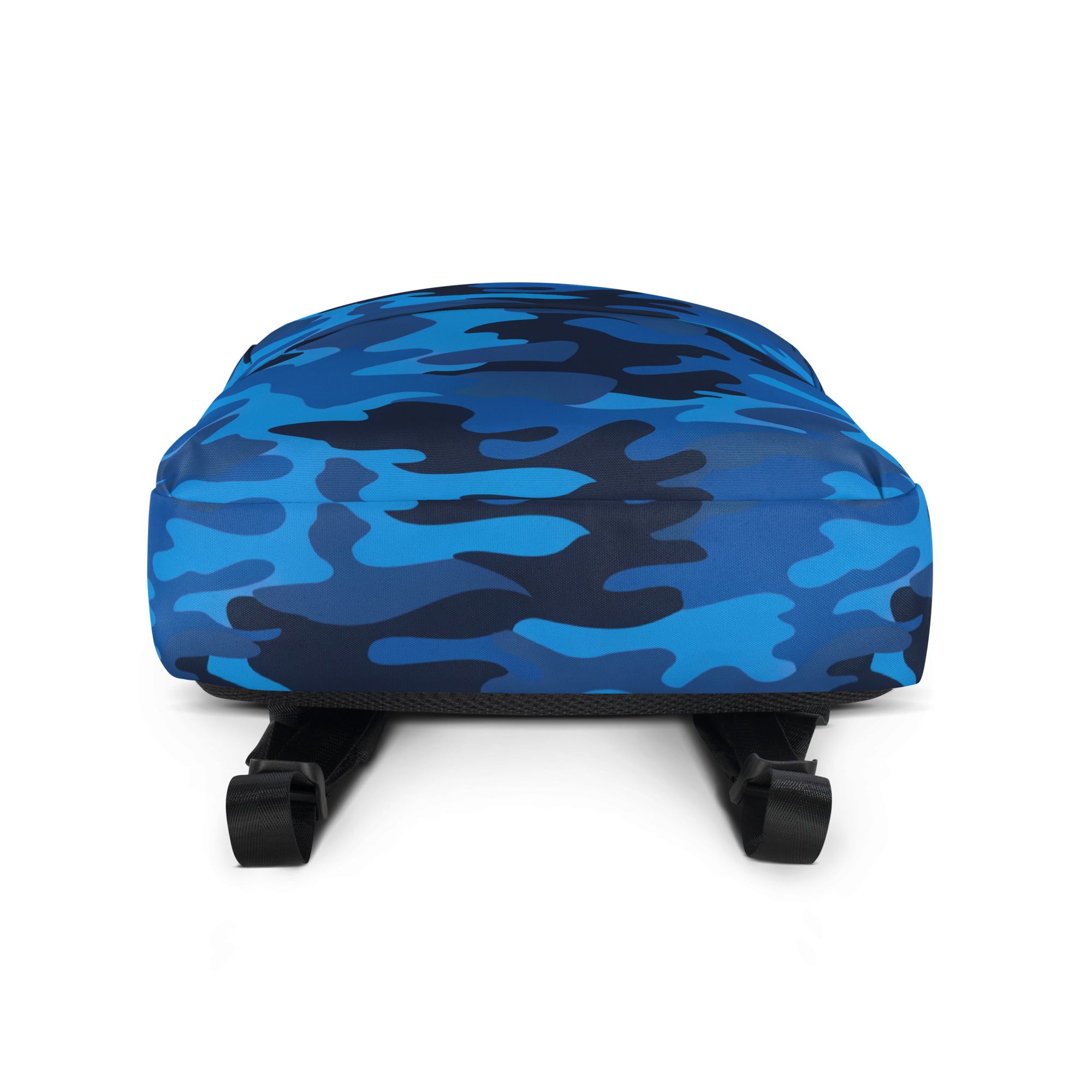 Kids Blue Camouflage Backpack - Water-Resistant School Bag With Adjustable Padded Straps & Breathable Mesh Back