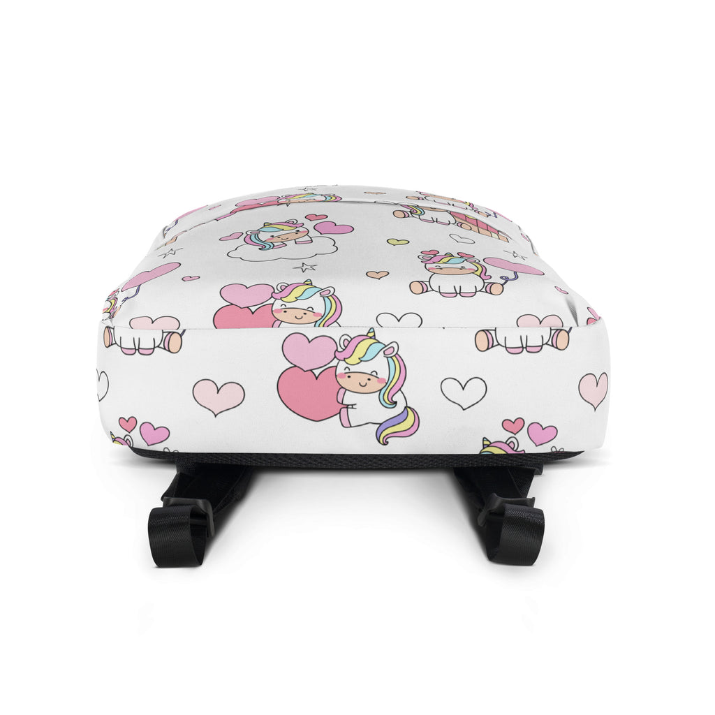 Girls Unicorn Birthday Backpack - Water-Resistant School Bag With Adjustable Padded Straps & Breathable Mesh Back