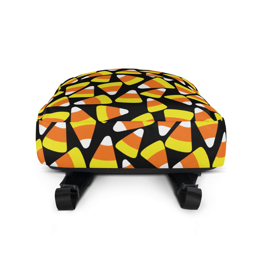 Kids Candy Corn Backpack - Water-Resistant School Bag With Adjustable Padded Straps & Breathable Mesh Back