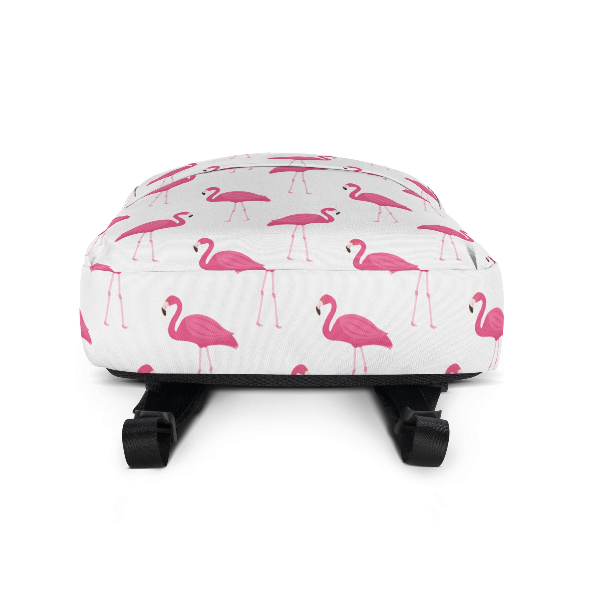 Girls Pink Flamingo Backpack - Water-Resistant School Bag With Adjustable Padded Straps & Breathable Mesh Back
