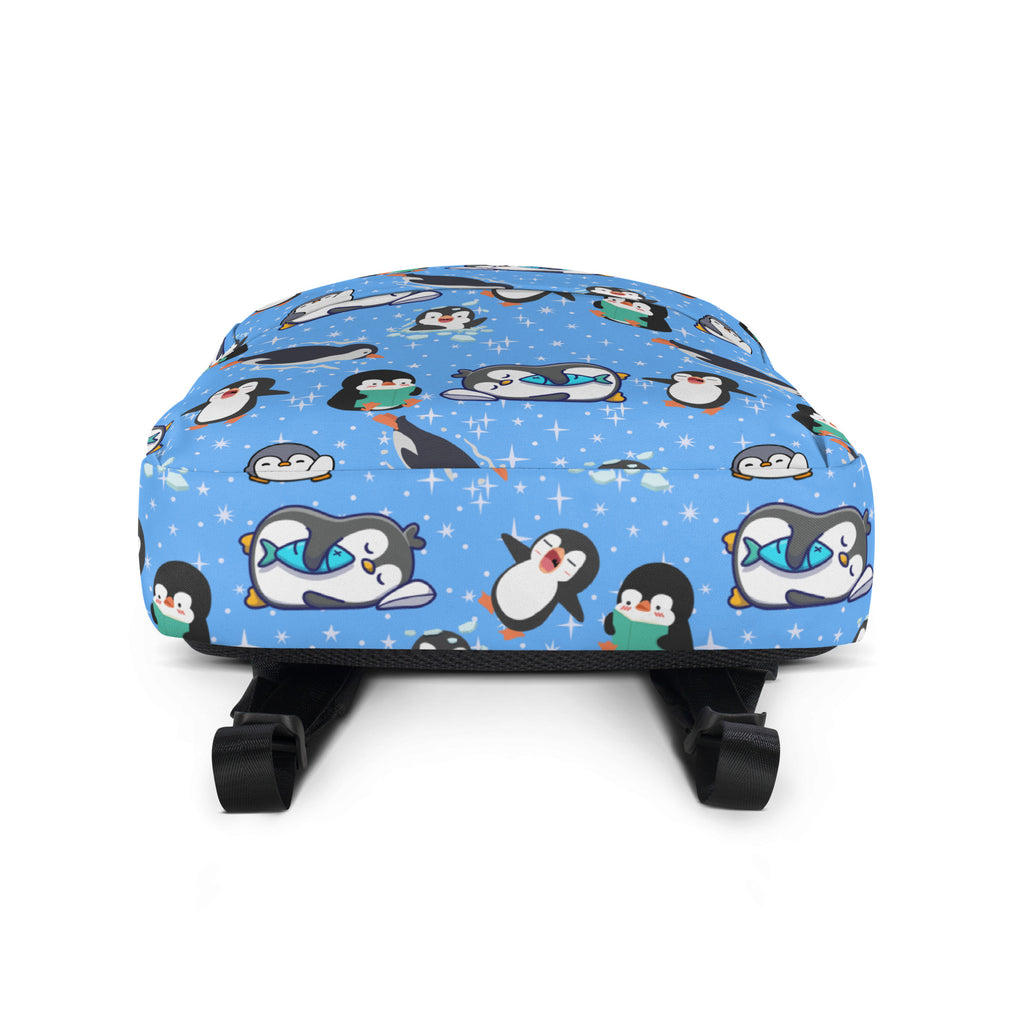 Kids Penguin Backpack - Water-Resistant School Bag With Adjustable Padded Straps & Breathable Mesh Back