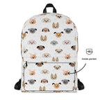 Kids Dog Face Backpack