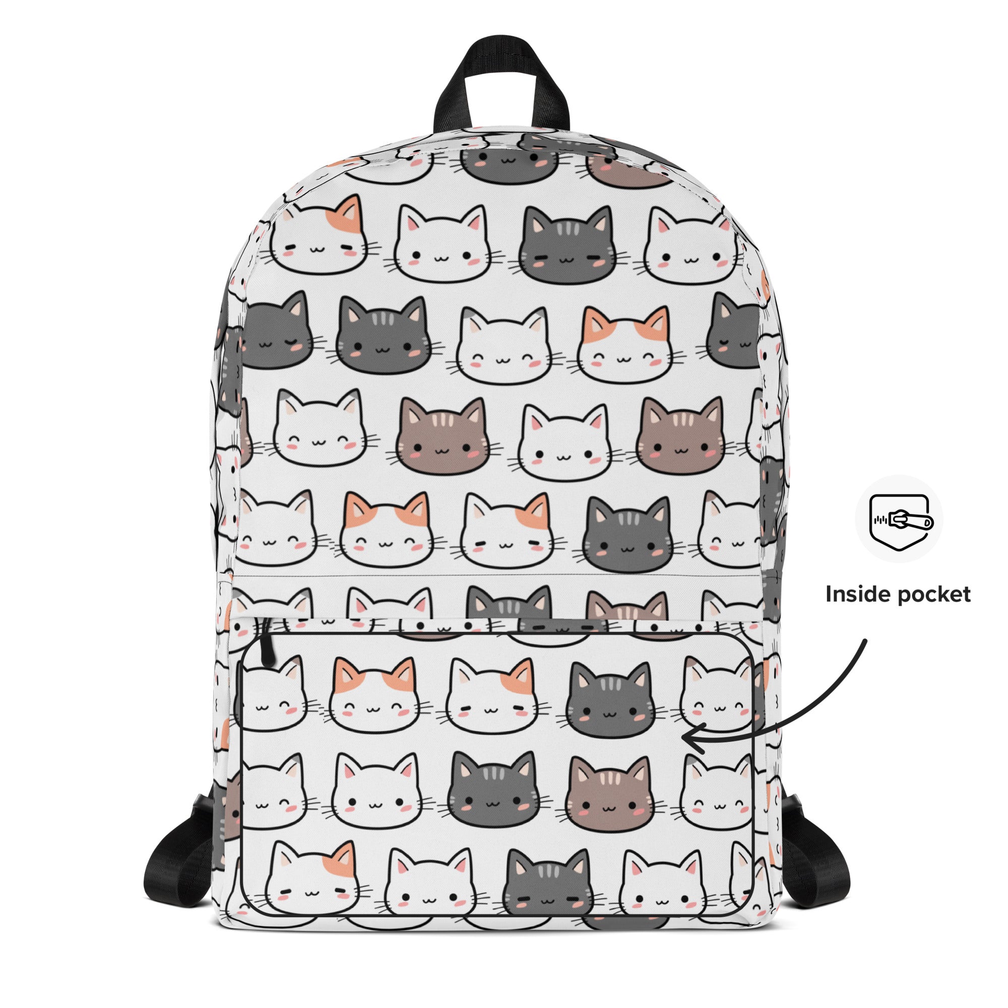 Girls Cute Cat Backpack
