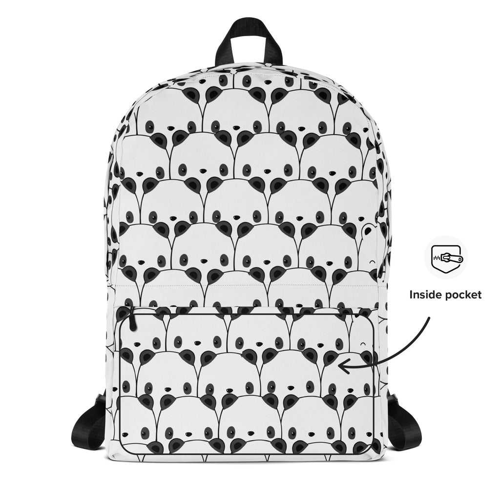 Kids Panda Backpack - Water-Resistant School Bag With Adjustable Padded Straps & Breathable Mesh Back