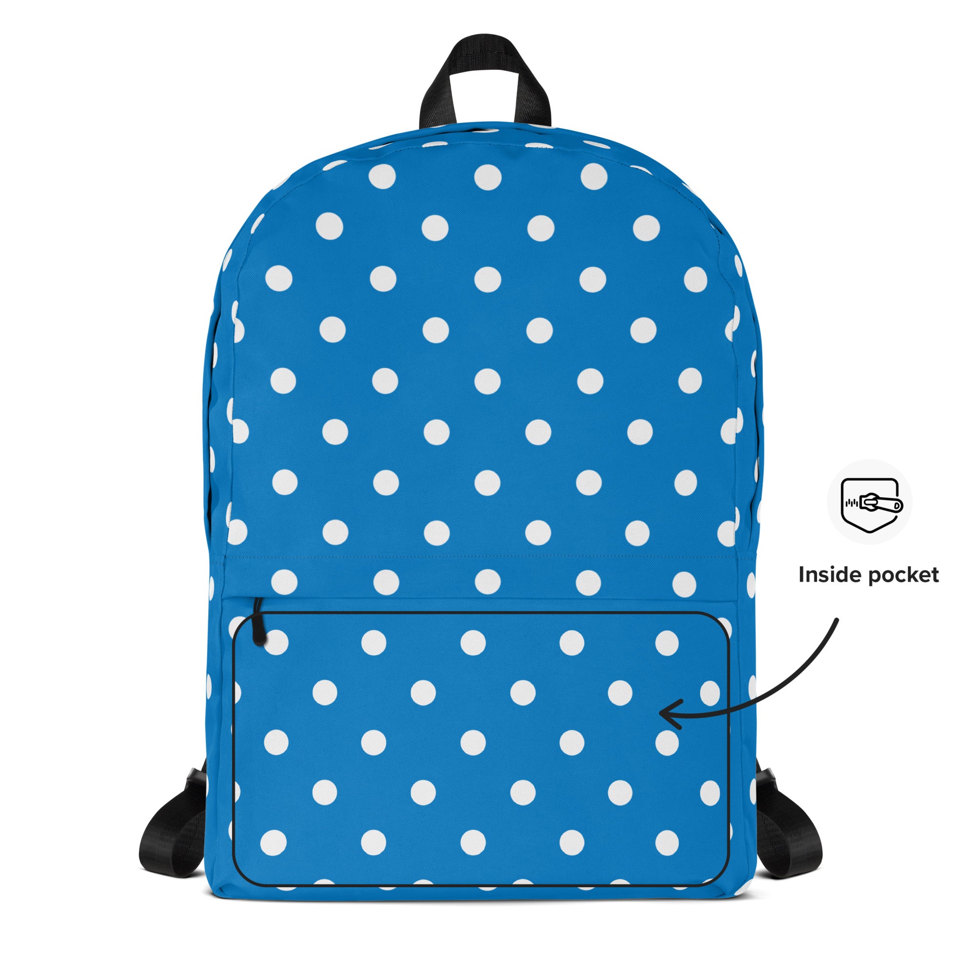 Kids Royal Blue Backpack - Water-Resistant School Bag With Adjustable Padded Straps & Breathable Mesh Back